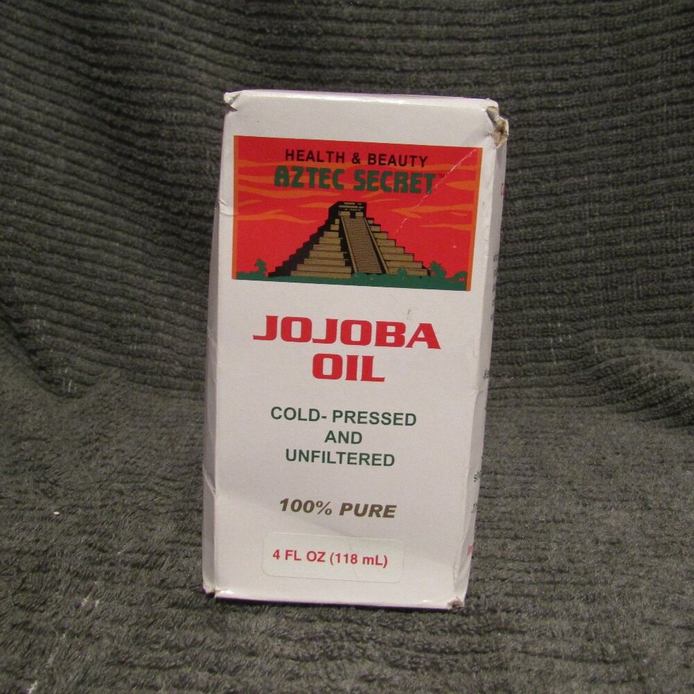 Aztec Secret – Jojoba Oil – 4OZ Deep Hair & Skin Moisturizer - 100% Pure Jojoba